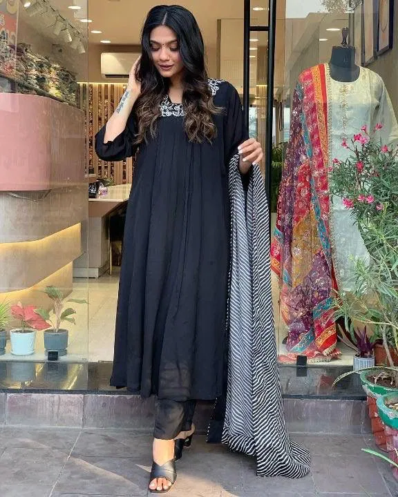 DC G46 Original Mirror Muslin Designer Kurti With Bottom Dupatta Wholesale Price IN Surat